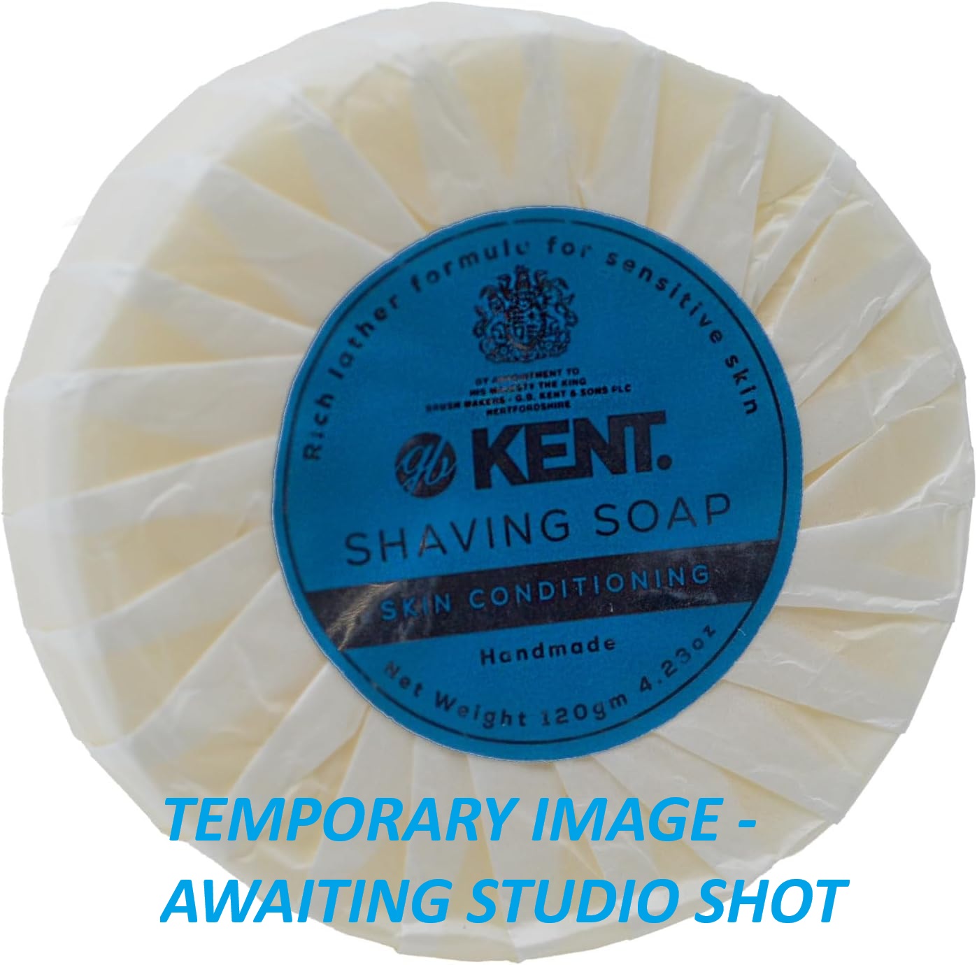 Kent Luxury Shaving Soap 120g Refill Bar SB2