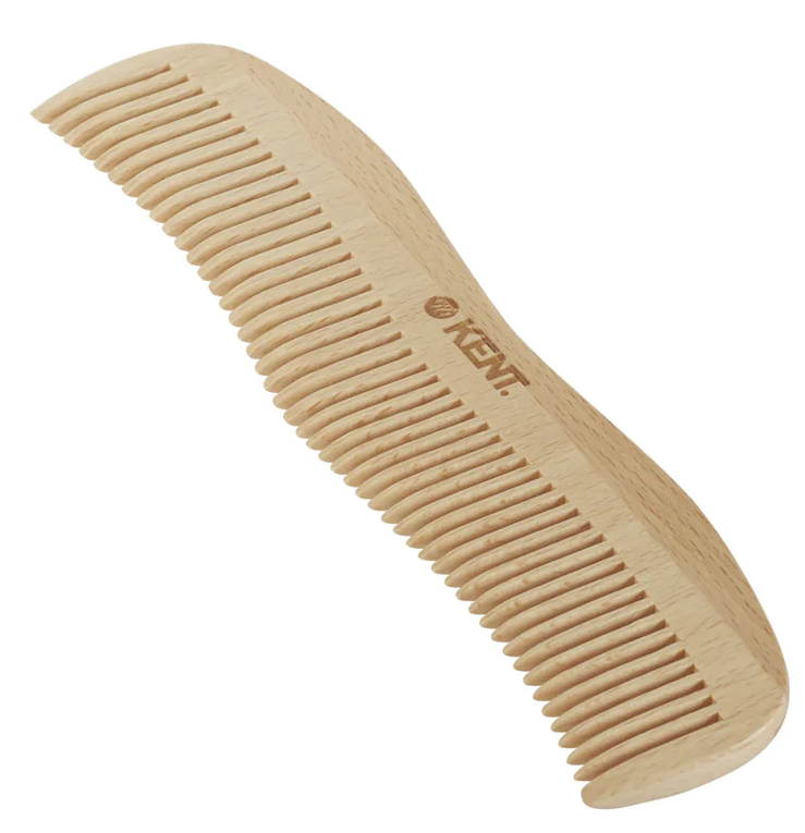 Kent Wooden Pure Flow Comb Womens/Mens/Unisex POCKET Comb LPF7