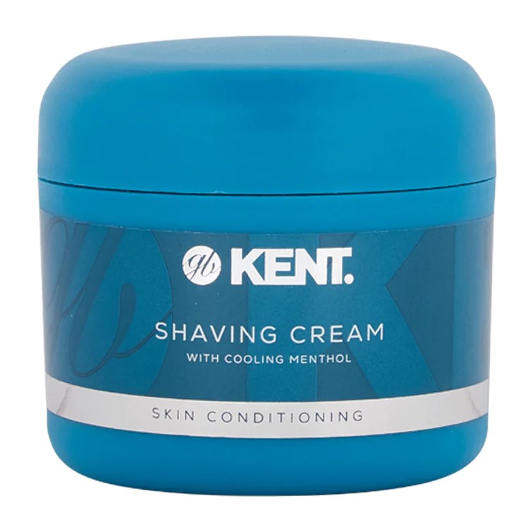 Kent Famous Menthol Skin Conditioning Shaving Cream 125ml Tub SCT2