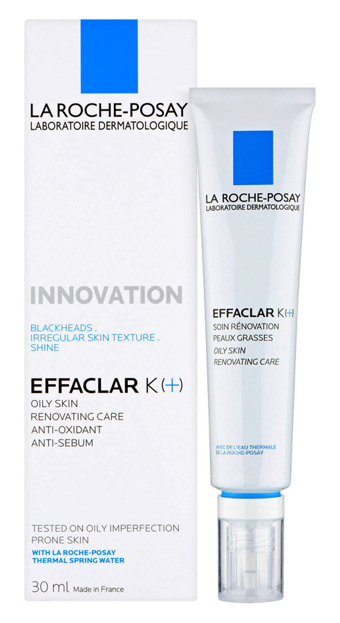 La Roche-Posay EFFACLAR K(+) Renovating Care Fluid For Oily/Acne Prone 
