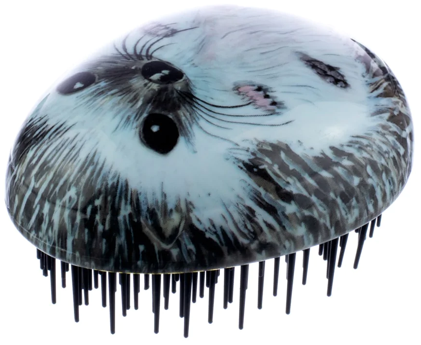 Kent Brushes PEBBLE Brush - PEBBLE HEDGEHOG - Travel / Hand Bag Brush PHOG