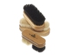 Kent Shoe Brush Set Of 3 Fine Quality Wood and Bristle Brushes (SHOE SET)