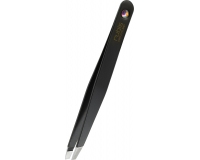 Rubis Swiss Made Slant Tweezer Swarovsky Black Diamond 1K1804