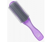 Kent AirHedz Glo Half Round Detangling Hair Brush in PURPLE AHGLO01