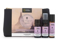 Tisserand National Geographic RETREAT Travel Kit Aromatherapy Gift Set