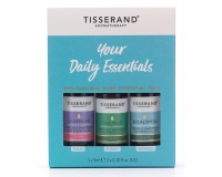 Tisserand YOUR DAILY ESSENTIALS OILS 9ml Gift Trio: Tea Tree/Lavender/Eucalyptus