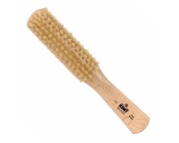 Kent Medium Ladies Narrow 9" BEECH Hairbrush with Pure White Bristle for Hair Stimulation LG3