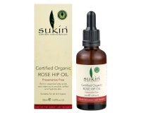 Sukin Certified Organic Rosehip ROSE HIP OIL Preservative Free With Dropper 50ml