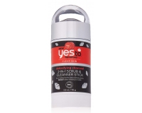 Yes To Tomatoes Clear Skin Detoxifying Charcoal 2-In-1 Face SCRUB & CLEANSER STICK 70g