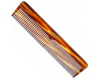 Kent Faux Tortoiseshell Hand Made 185mm LARGE Dressing Table Coarse/Fine Womans Comb 16T