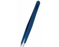 Rubis Swiss Made Slant Tweezer Blue 1K109