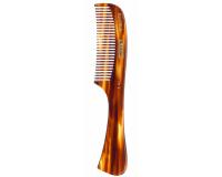 Kent Faux Tortoiseshell Hand Made Sawcut Coarse Toothed Medium Ladies/Womens RAKE Comb 14T