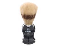 Kent Black Acrylic Pure Boar Bristle Badger Effect Medium SHAVING BRUSH VS60