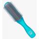 Kent AirHedz Glo Half Round Detangling Hair Brush in BLUE AHGLO01