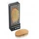 Kent Mens Finest Beechwood Pure White Bristle Oval Brush Military Style MG3